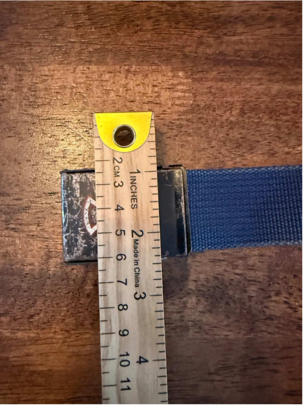 Men's Independent Skateboarding Belt One Size Blue and White